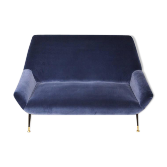 Velvet sofa