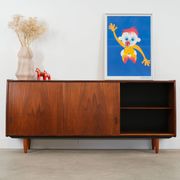 Teak sideboard, Danish design, 1970s, production: Denmark