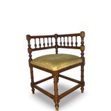 2 chaises et 1 chaise de coin italiennes, années 1950