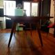 Scandinavian dining table with extensions