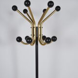 Coat rack gold metal