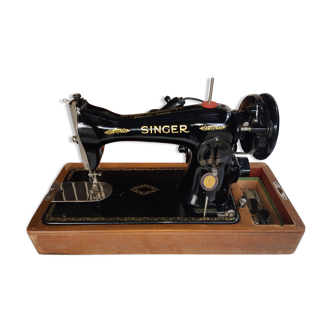 Ancient sewing machine