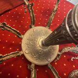 Chandelier with silver branches