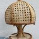 Vintage rattan lamp