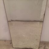Old bevelled mirror 51x27,5cm
