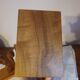 Vintage hand-carved wooden squirrel bookend