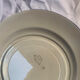Plat rond bleu Luneville vintage