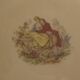 Antique porcelain plates