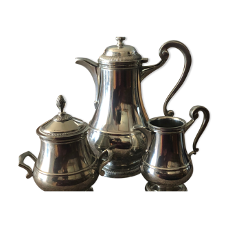 Pewter coffee set