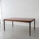 Johannes Andersen rosewood dining table for Christian Linneberg
