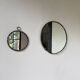 Round metal mirror 1970