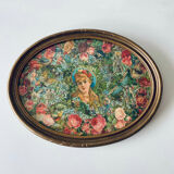Chromolithographic composition table