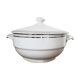 Soupière légumier liseré argent Digoin