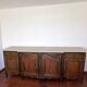 Large walnut sideboard in Louis XV style