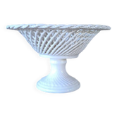 Fruit bowl in woven ceramic