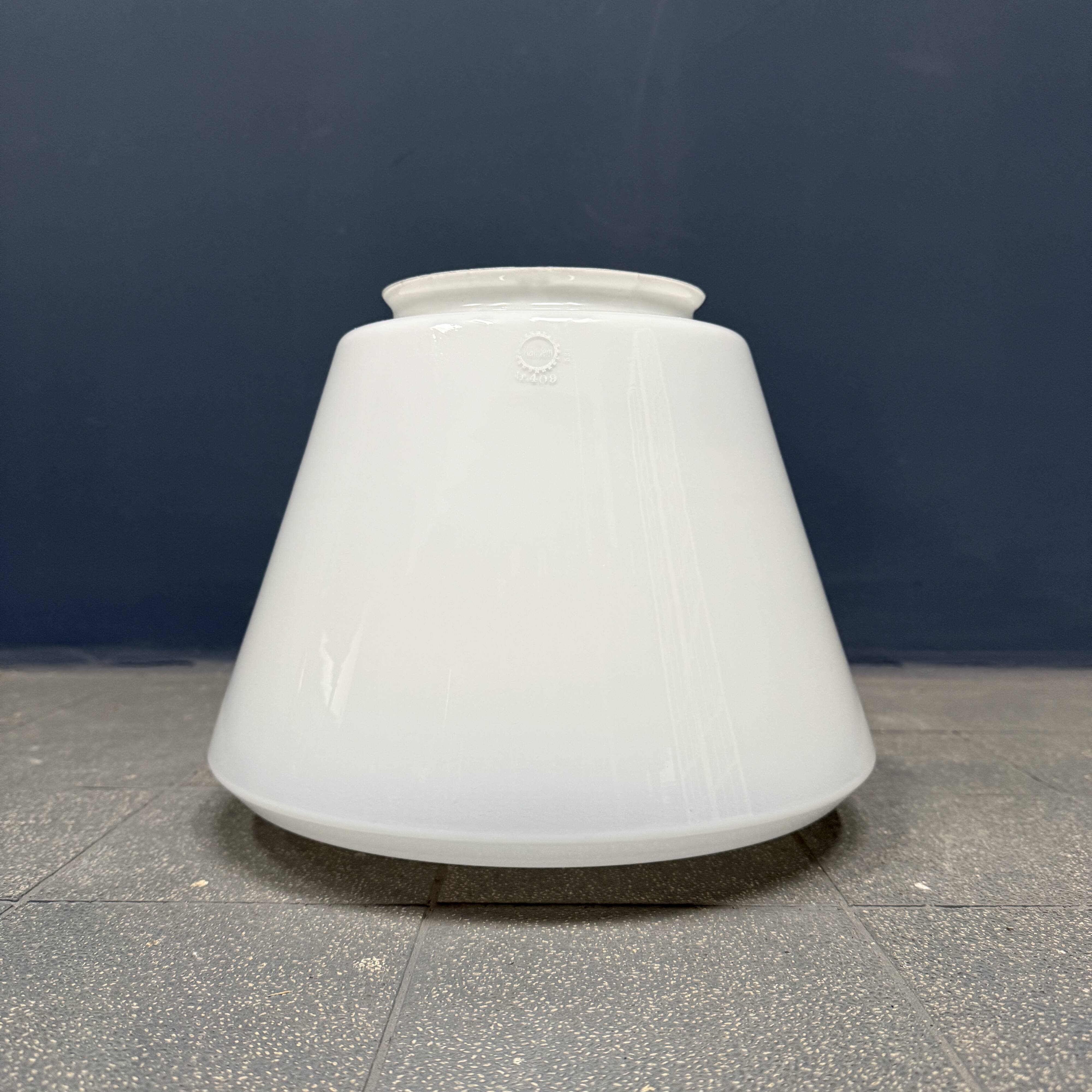 Opaline glass Kandem pendant lamp model 409
