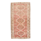4x8 Red & Beige Oriental Persian Rug 135x255Cm SK 22292