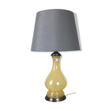 Murano glass "honey" table light by Cenedese Vetri, 1960s