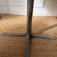 Dining table in metal and smoked glass Roche Bobois