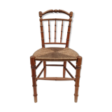 Mulched bamboo chair