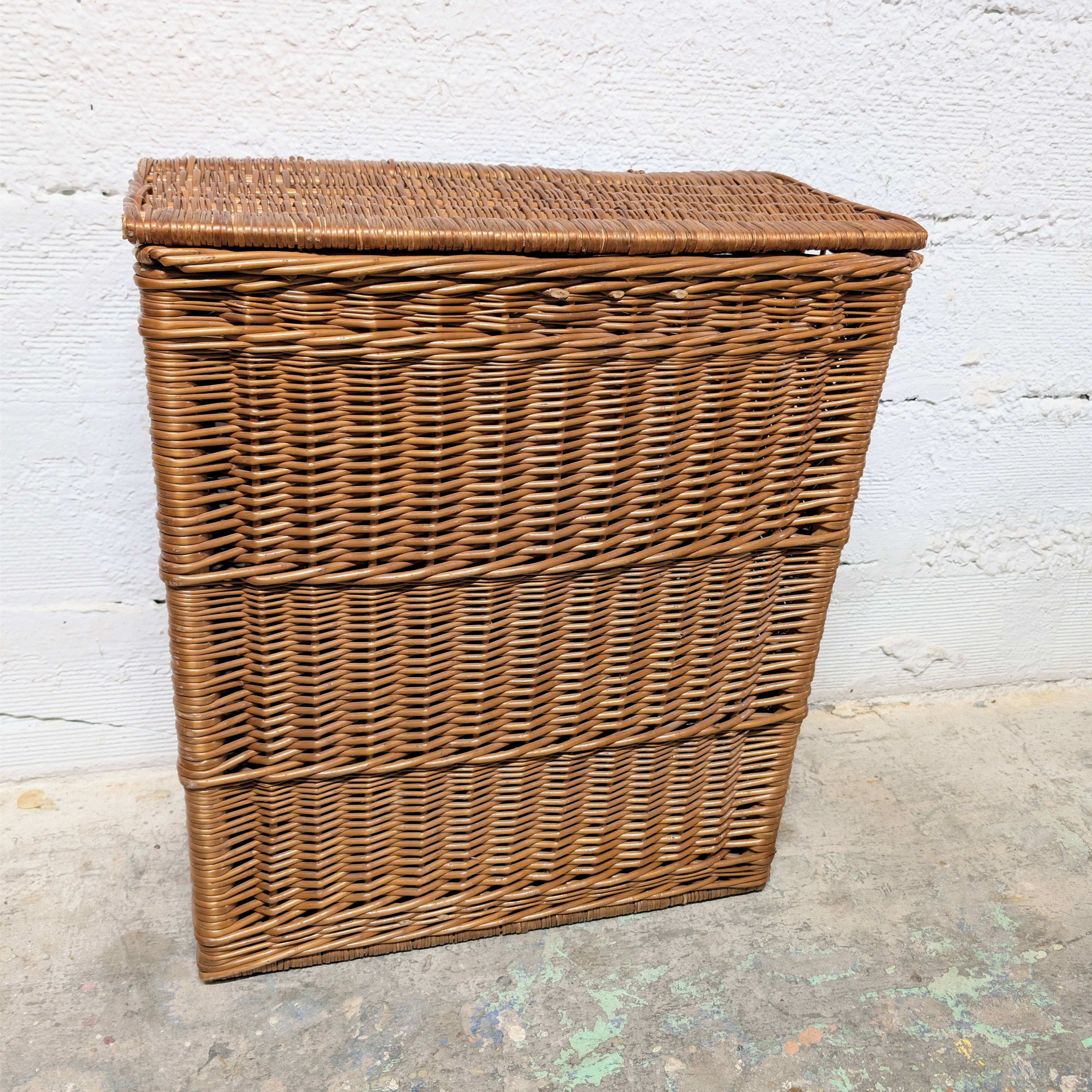 Large wicker basket