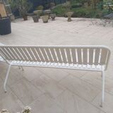 Pair of foldable 70s garden benches