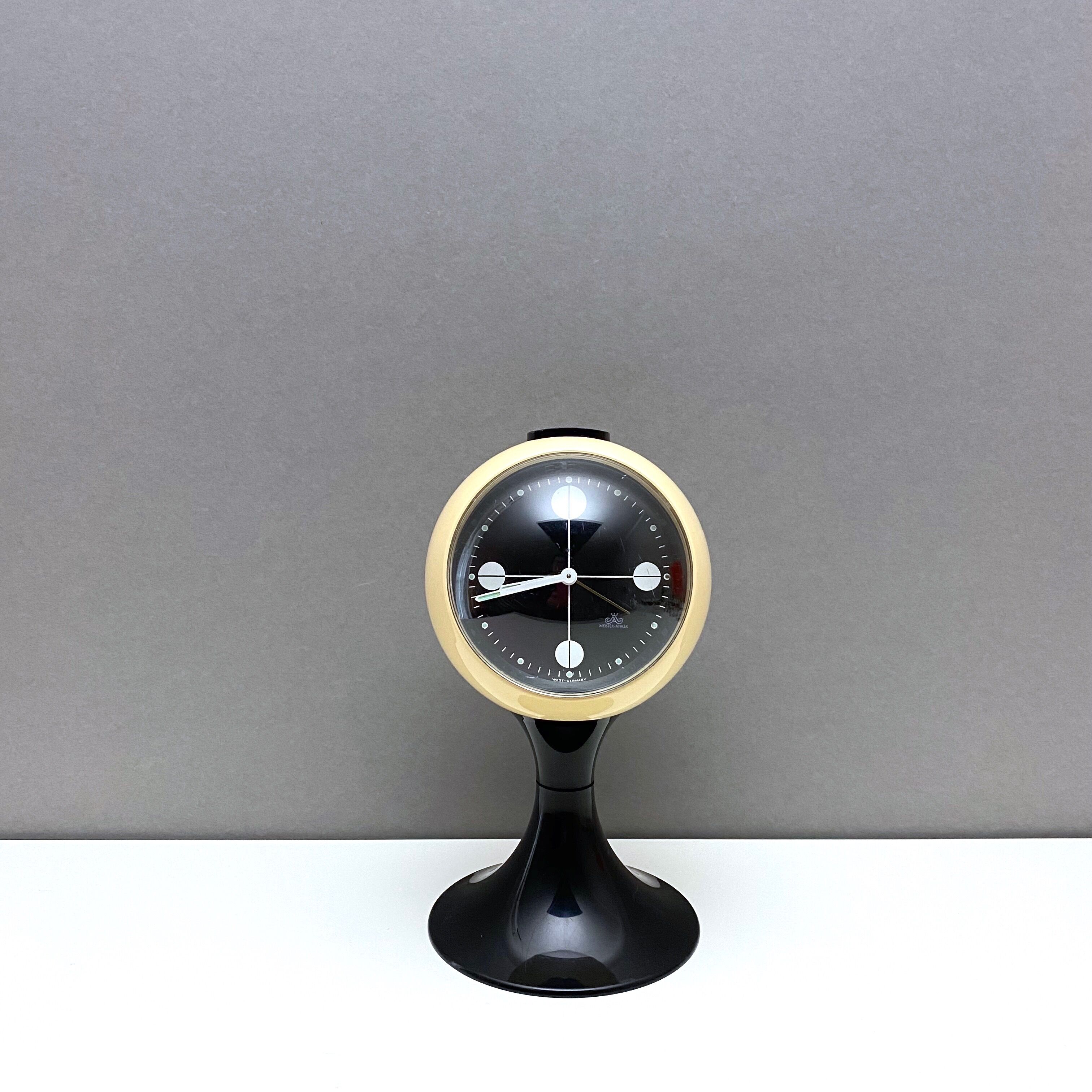 Space Age Alarm Clock with Tulip Base by Meister Anker