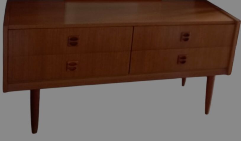 Vintage Scandinavian teak sideboard