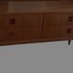 Vintage Scandinavian teak sideboard