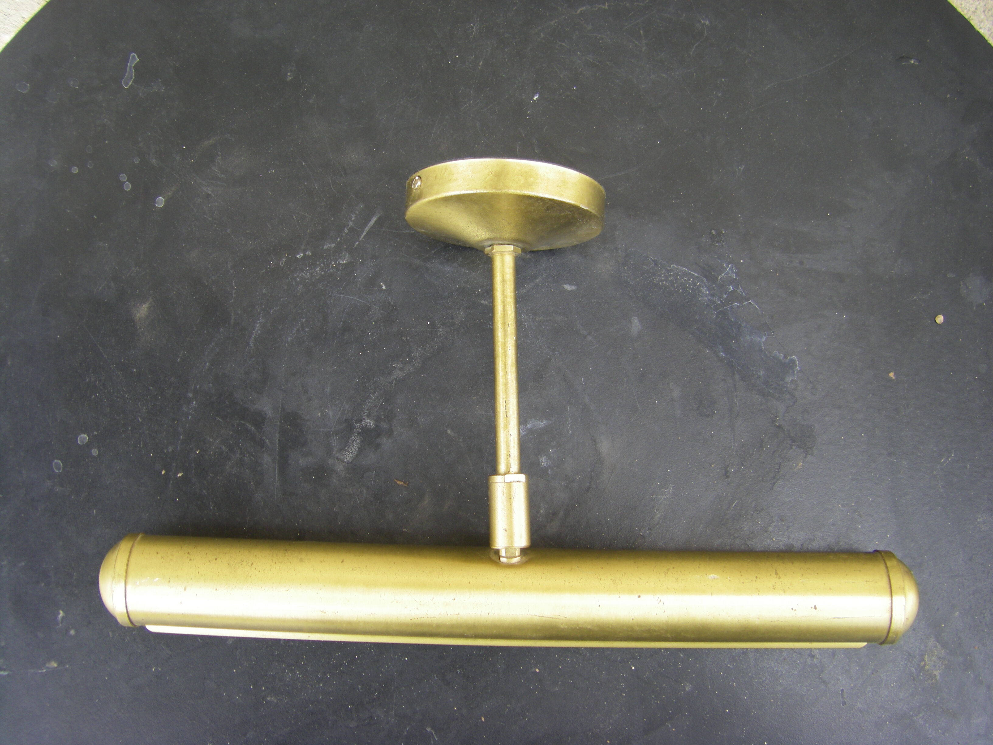 Vintage brass wall lamp