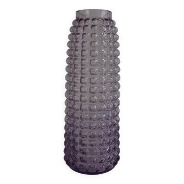 Czech Prachen Glass Vase by Frantisek Koudelka, 1970's.