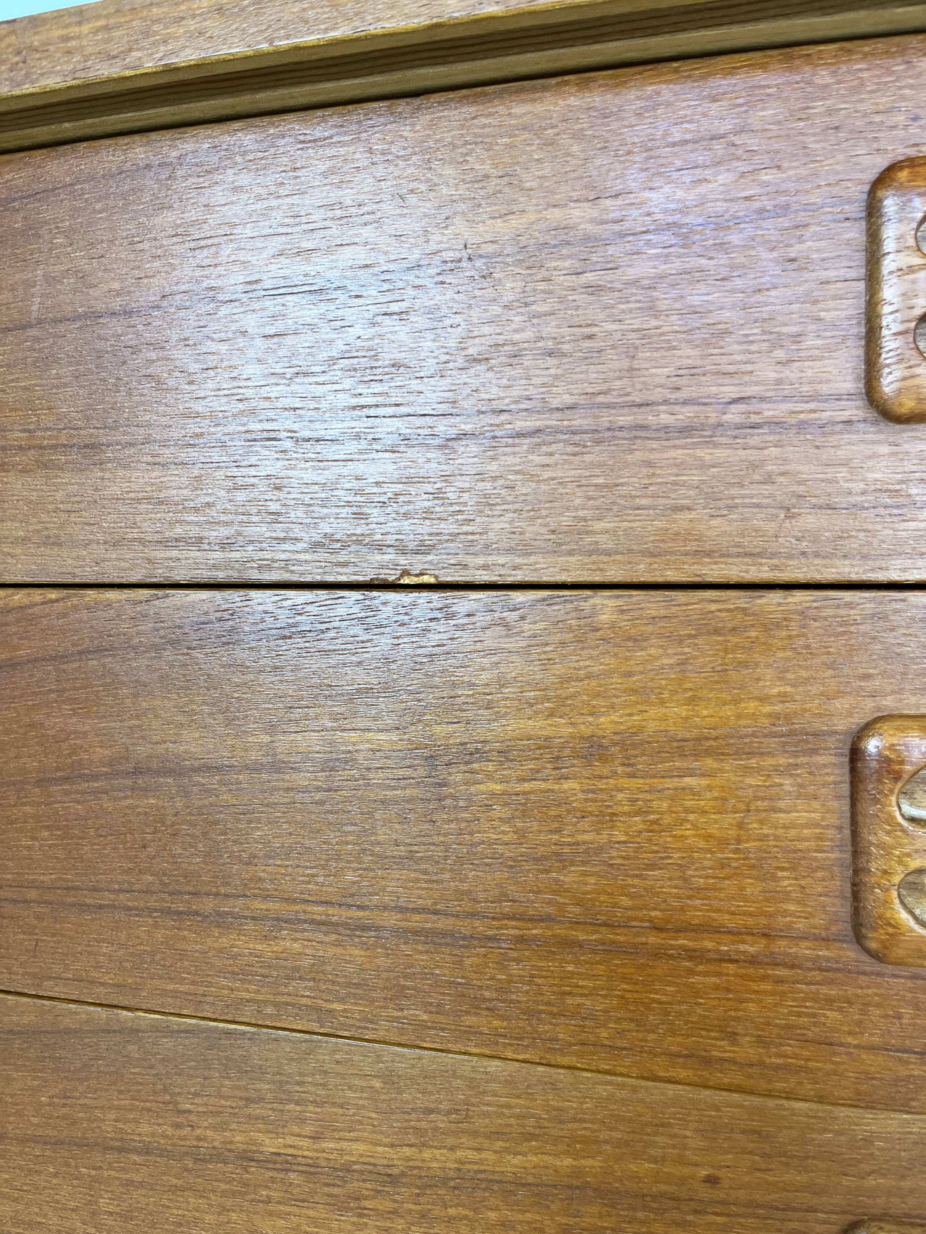 Scandinavische Vintage Sideboard / Dressoir, 'Korsör' jaren 60 IKEA