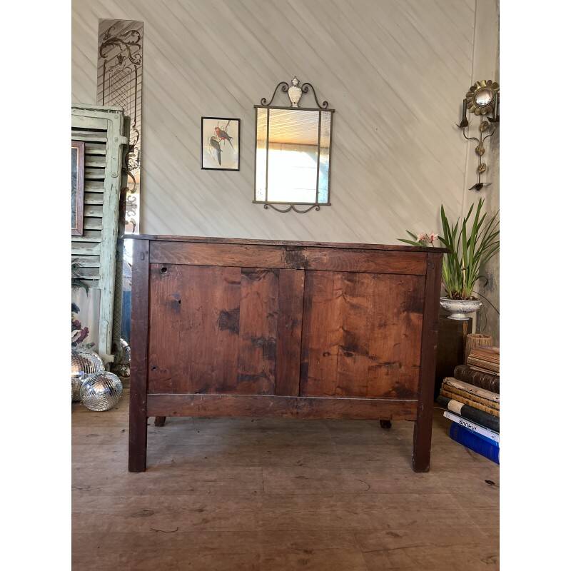 Curved commode in Louis XV style