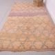 Peach Vintage Moroccan rug 164 x 308 cm - Berber Wool Rug - Handmade Rug