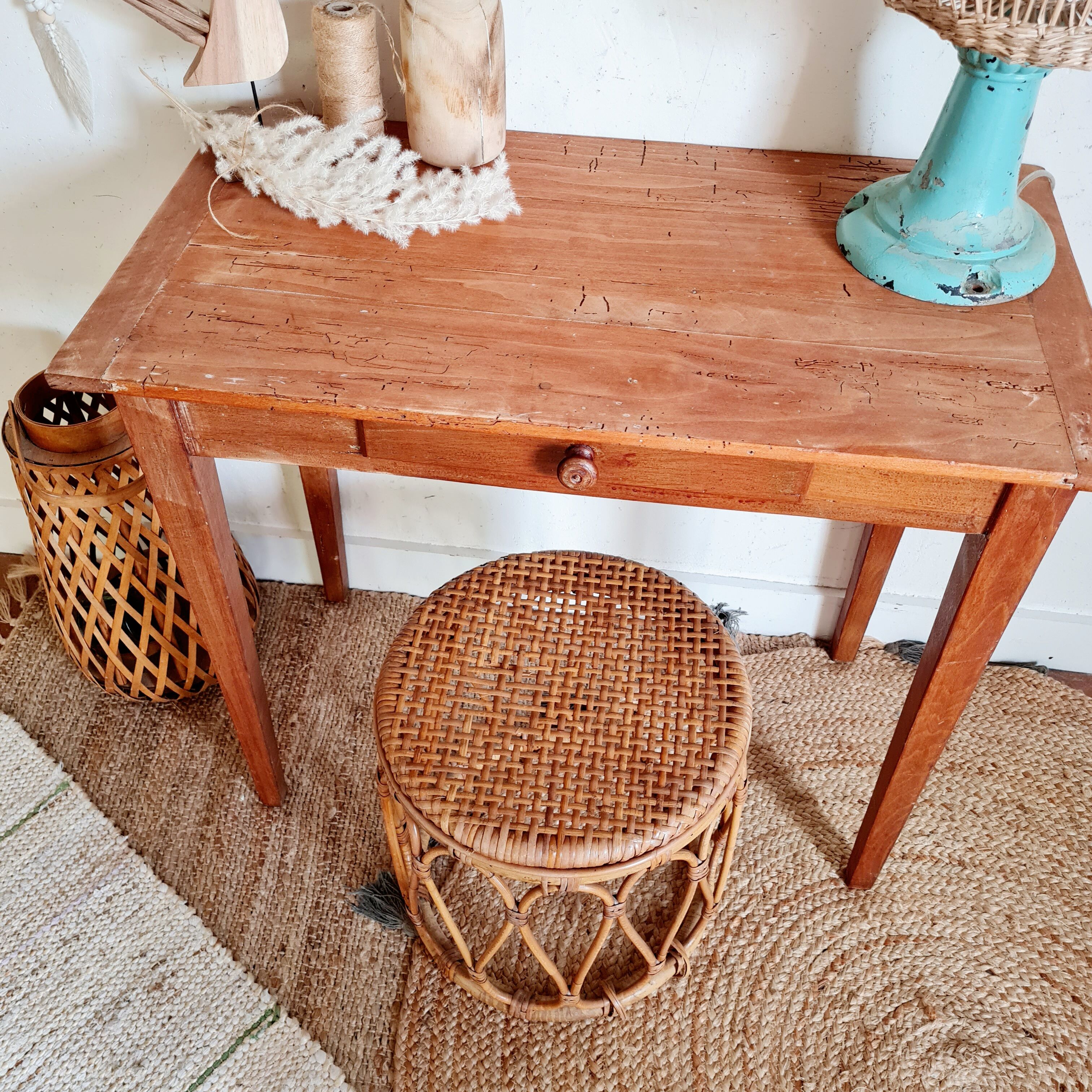 Table de ferme en bois ancienne