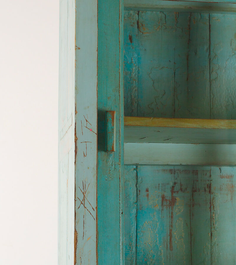 Large glass bookcase cabinet