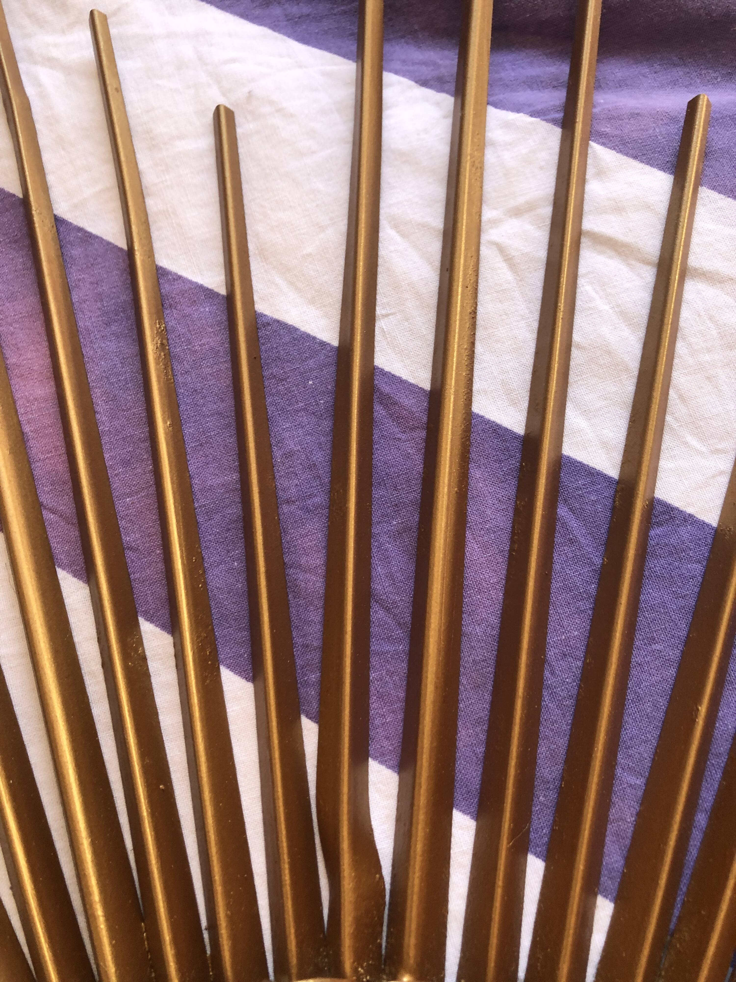 Chaty Vallauris witch's eye curved mirror from the 60s