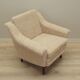 Fauteuil beige, design danois, années 1970, production : Danemark