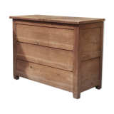 Old patinated wooden chest