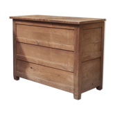 Old patinated wooden chest