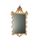 Antique carved and gilded wooden mirror, Italy, 20th century