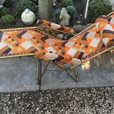 Transat Starlax Lafuma vintage 70s