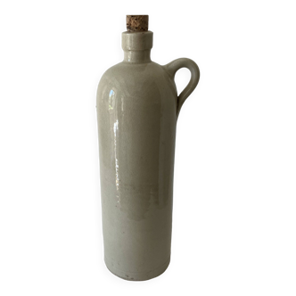 Glazed stoneware bottle