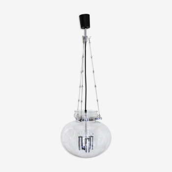 Limburg Glasshutte hanging lamp 1970