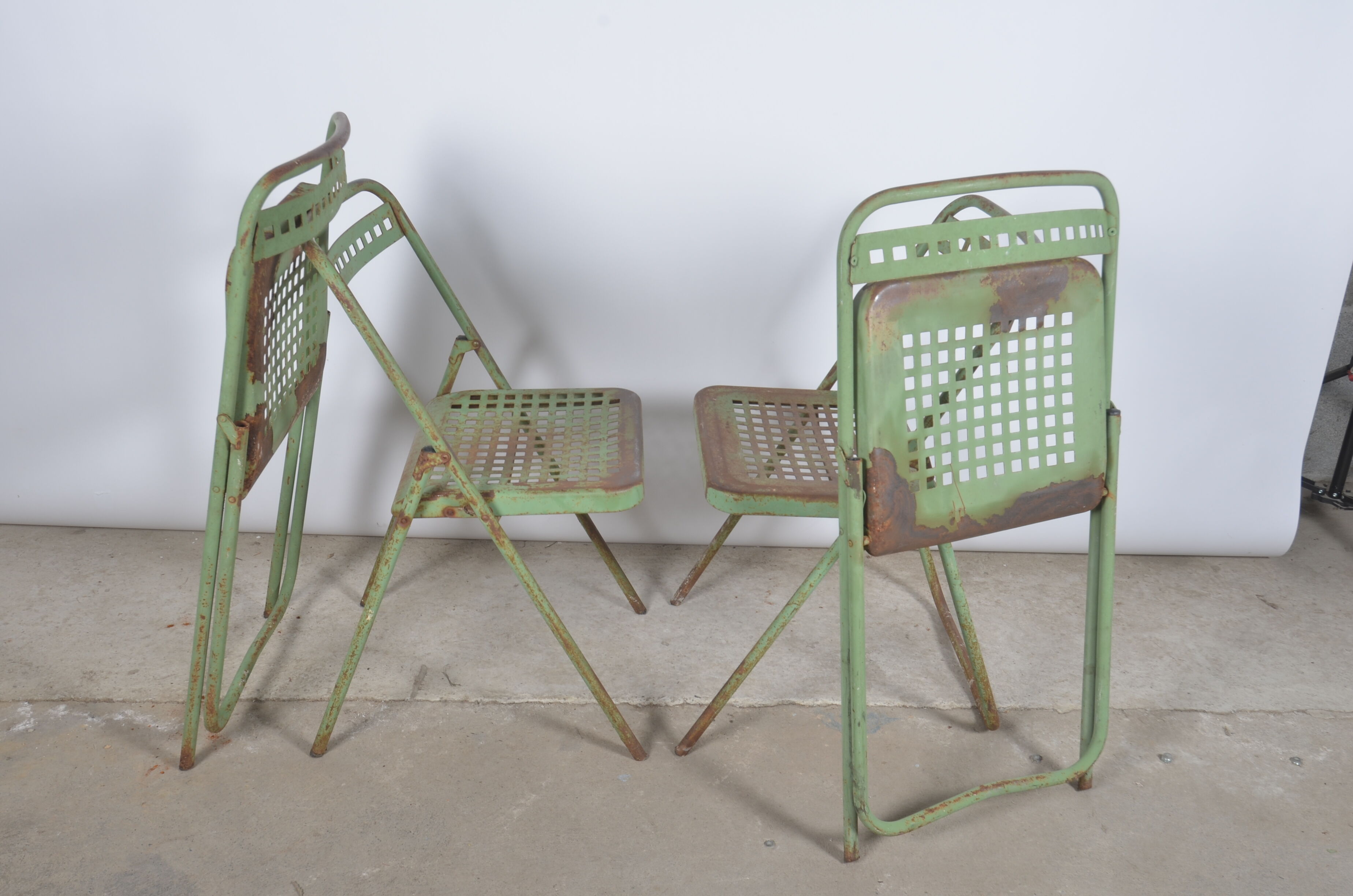 Souvignet folding metal foldchair chairs