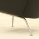 Wing chair & matching ottoman – CH445 & CH446 – by Hans Wegner