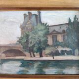 Paris tile factory and royal bridge