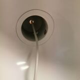 Mini bunker hanging lamp designed by Jo Hammerborg for Fog & Mørup 1974.