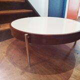 Teak tripod coffee table, 1970s