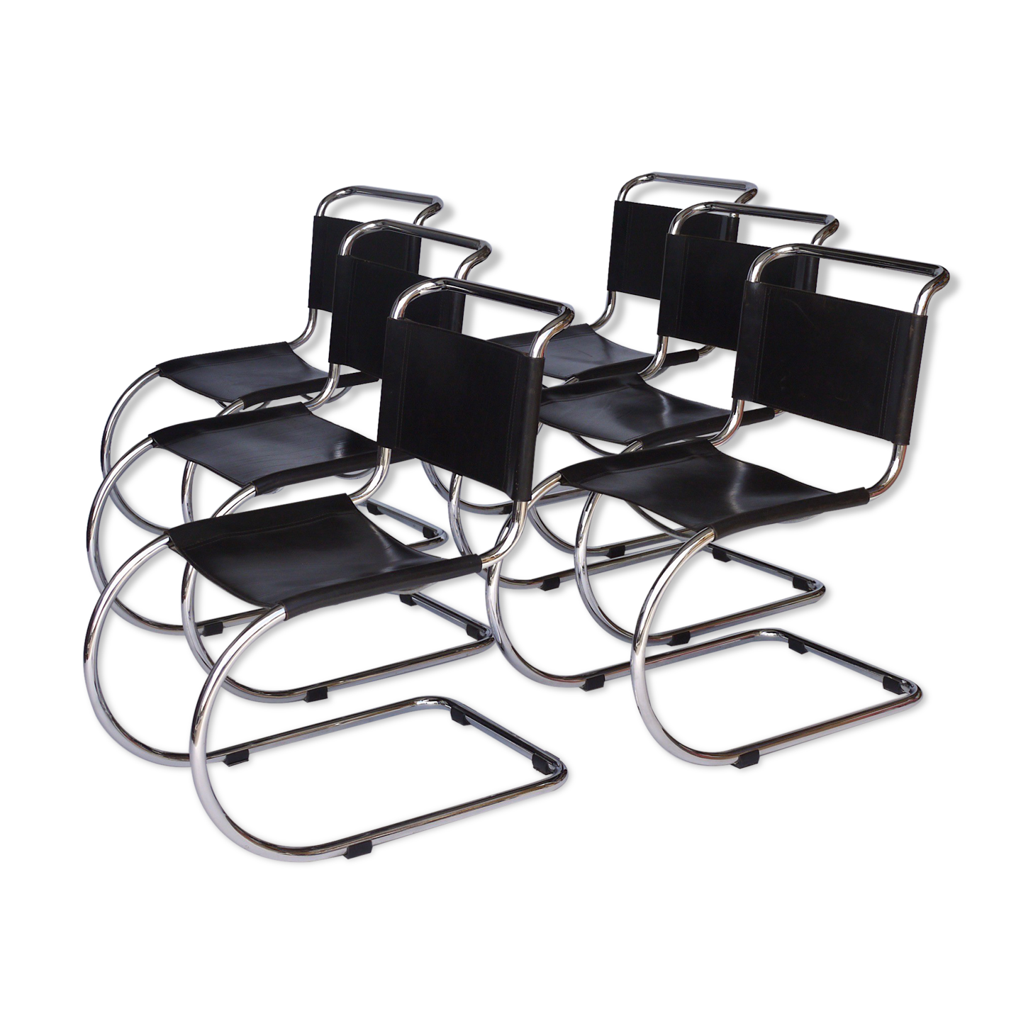 MR10 Chairs by Mies van Der Rohe
